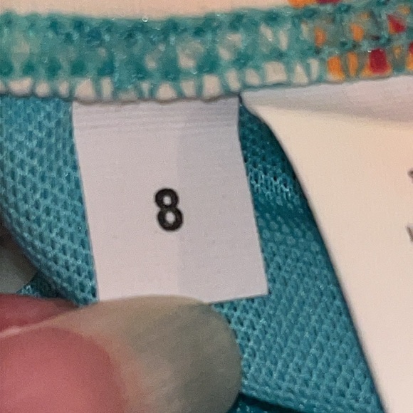 NWT Bleu Rod Beattie | Run Wild Cap Sleeve One-Piece (size 8) - Picture 13 of 16